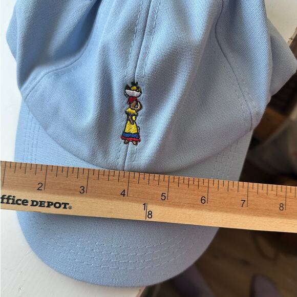 Kowu Light Blue Colombian Embroidered Adjustable Baseball Cap - Picture 13 of 13